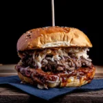 Pulled pork burger